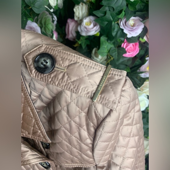 Burberry Brit Silky Quilted Jacket Size S - Picture 4 of 9